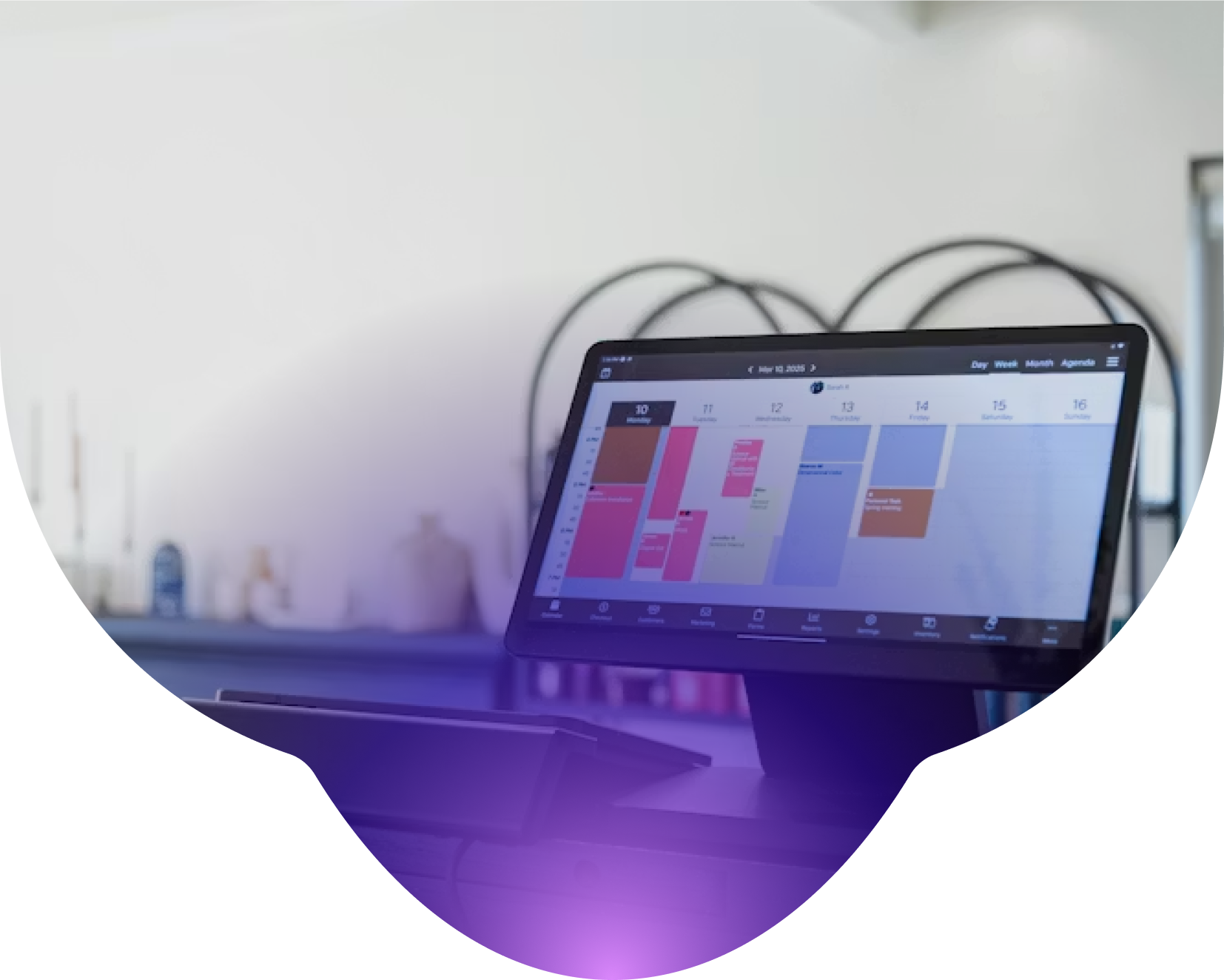 Salon booking management
