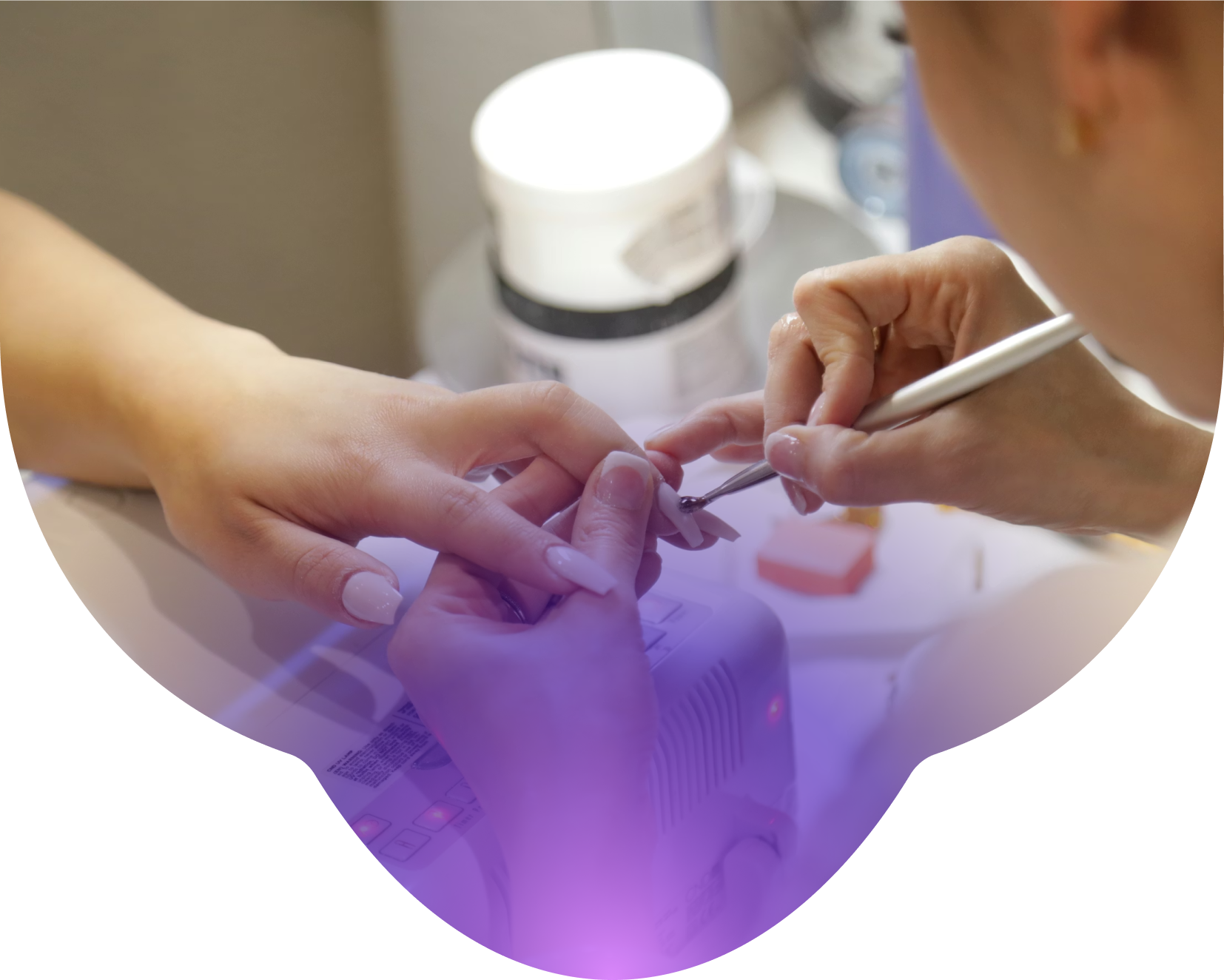 Nail beauty service